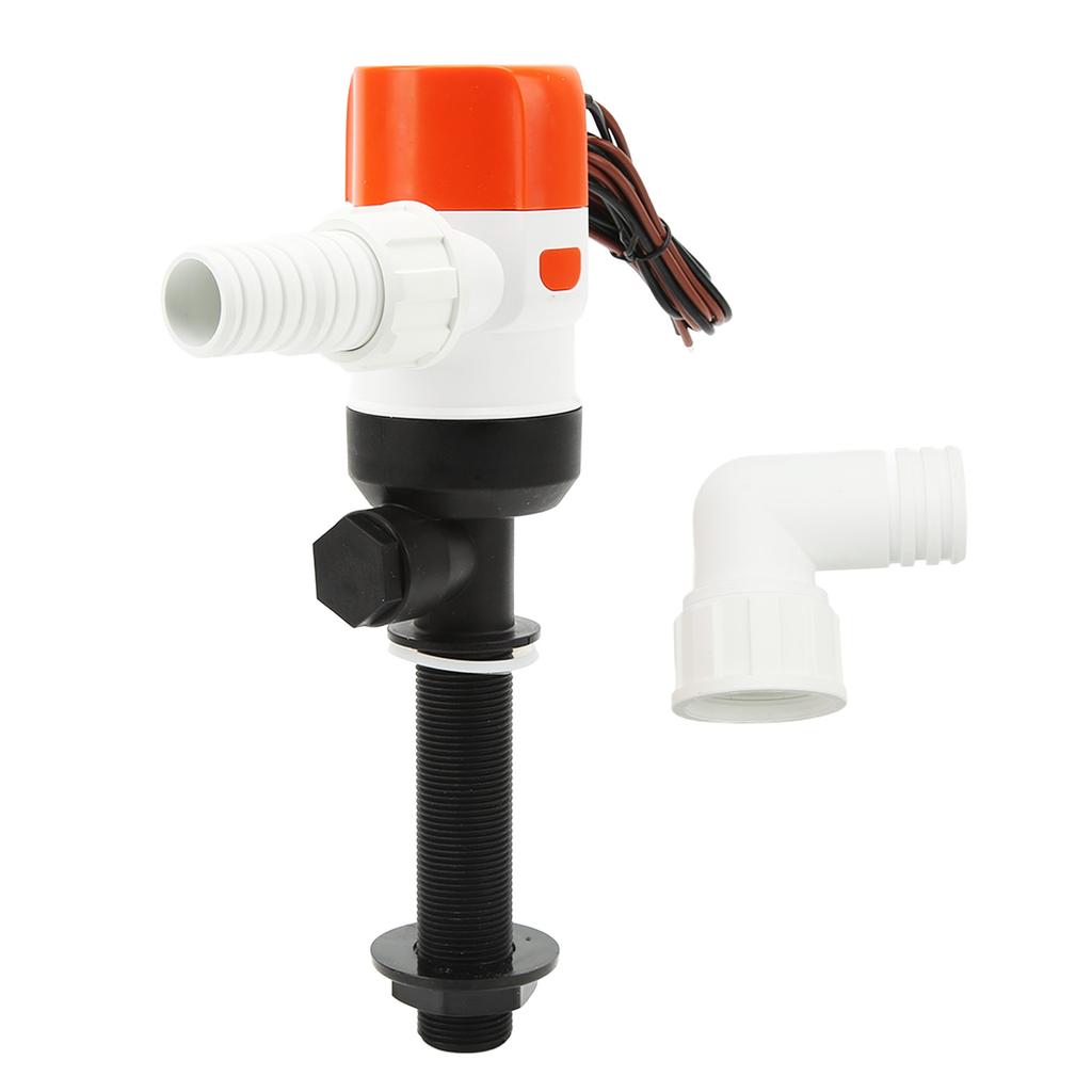 Насос аэрации для садка DC 12V SFBP1 G1100 13C 1100 галлонов в час 3 м подъем Спасатель рыбы Погружной аэратор