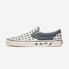 Classic Slip-On - Checkerboard Blue/Marshmallow, VN000CT57Z2, 1010110088, Popular Korean Shoes
