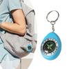Small Survival Compass Keychain Backpack Pendant for Hiking and Camping Enthusiasts Practical Miniature Outdoor Gadget