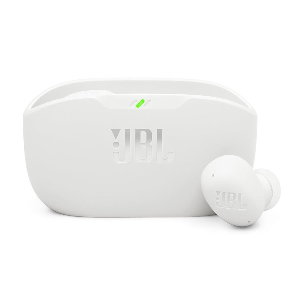 JBL WAVE BUDS 2 Полностью беспроводные наушники Bluetooth Активное шумоподавление IP54 Водонепроницаемые Пылезащитные Совместимость с приложением USB Type-C Белый JBLWBUDS2WHT
