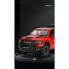 1/32 Dodge RAM MAMMOTH пикап игрушечная машинка миниатюрная литая металлическая модель внедорожника инерционный механизм со звуком и светом коллекция подарок мальчику
