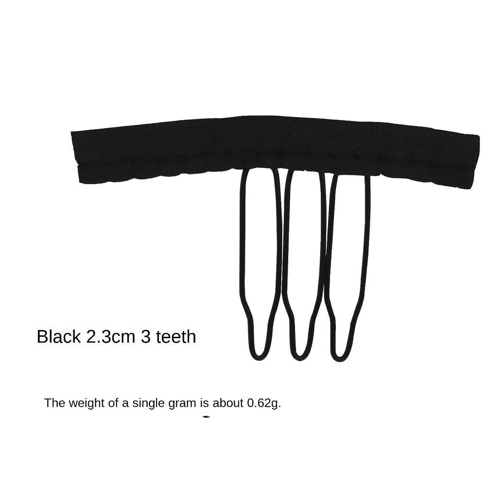 Making Tool Black Wig Combs Hair Clips Wig Accessories Cloth Wig Combs Sewing Hair Wig Clips Tools
