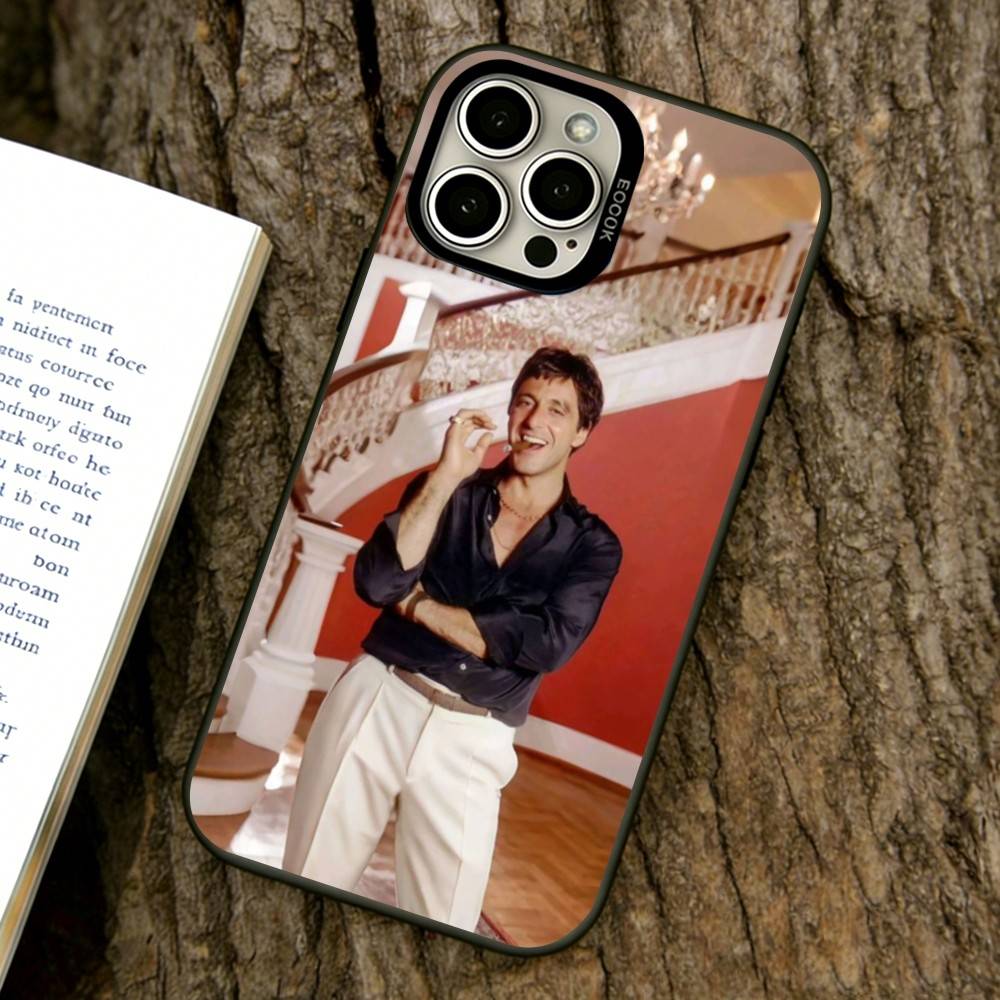 Al Pacino Phone Case For iPhone 17,16,15,14,13,12,11 Plus,Pro Max,XS,Colorful Silver Phone case Funda Cover