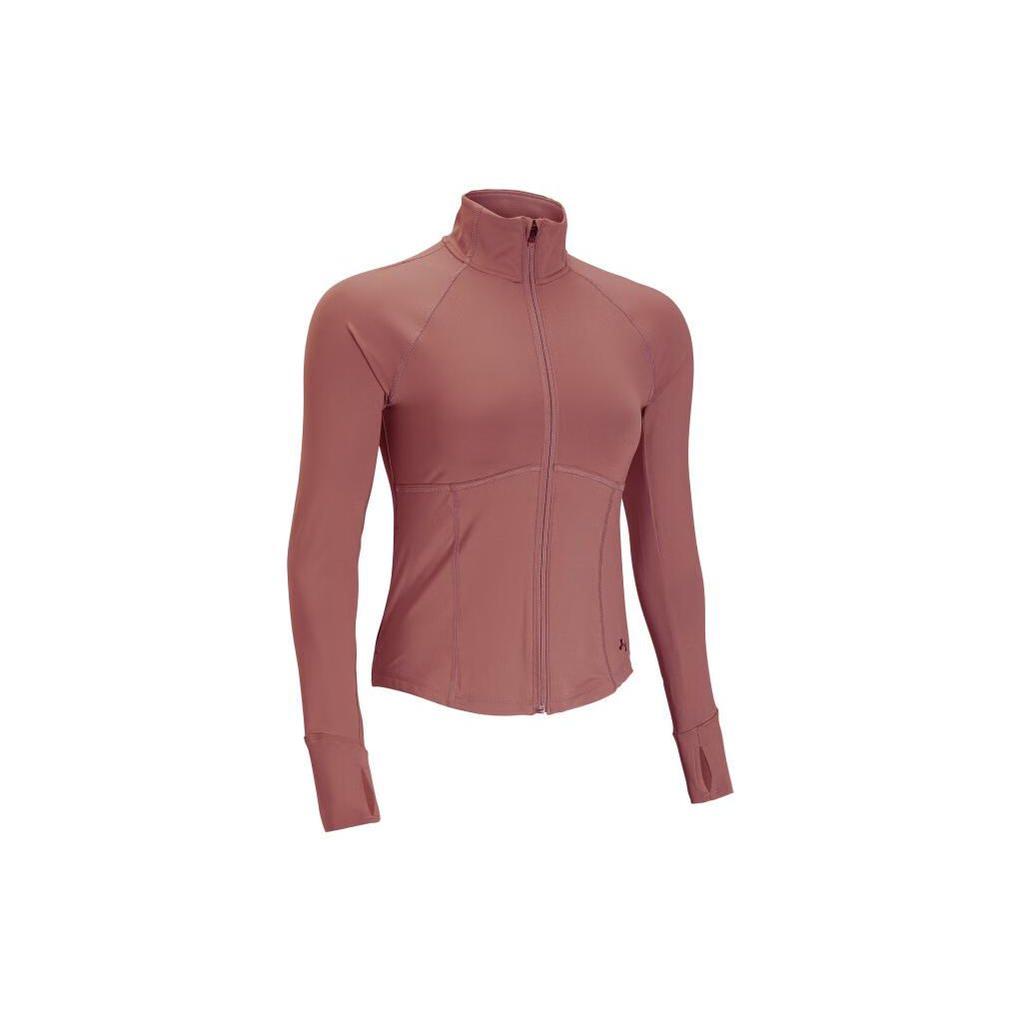 Under Armour Vanish Elite Vent Solid Color Stand Collar Training Jacket Women Jacket Red 1383664-611