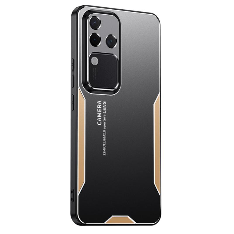 Для vivo S18 Pro 5G Чехол для мобильного телефона Ударопрочный Алюминиевый сплав+ПК+ТПУ Чехол для телефона