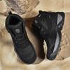 Модные армейские ботинки для мужчин, легкие повседневные кожаные туфли 2024 года, роскошная мужская обувь, мужские водонепроницаемые зимние ботинки, высокие кроссовки