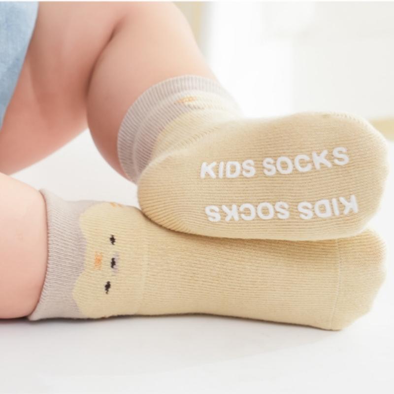 Носки с героями мультфильмов для маленьких девочек и мальчиков 0-3 лет, хлопковые весенне-летние мягкие носки для малышей, одежда