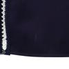 ISSEY MIYAKE made in Japan Stainless collar coat 3 Navy blue Women Used