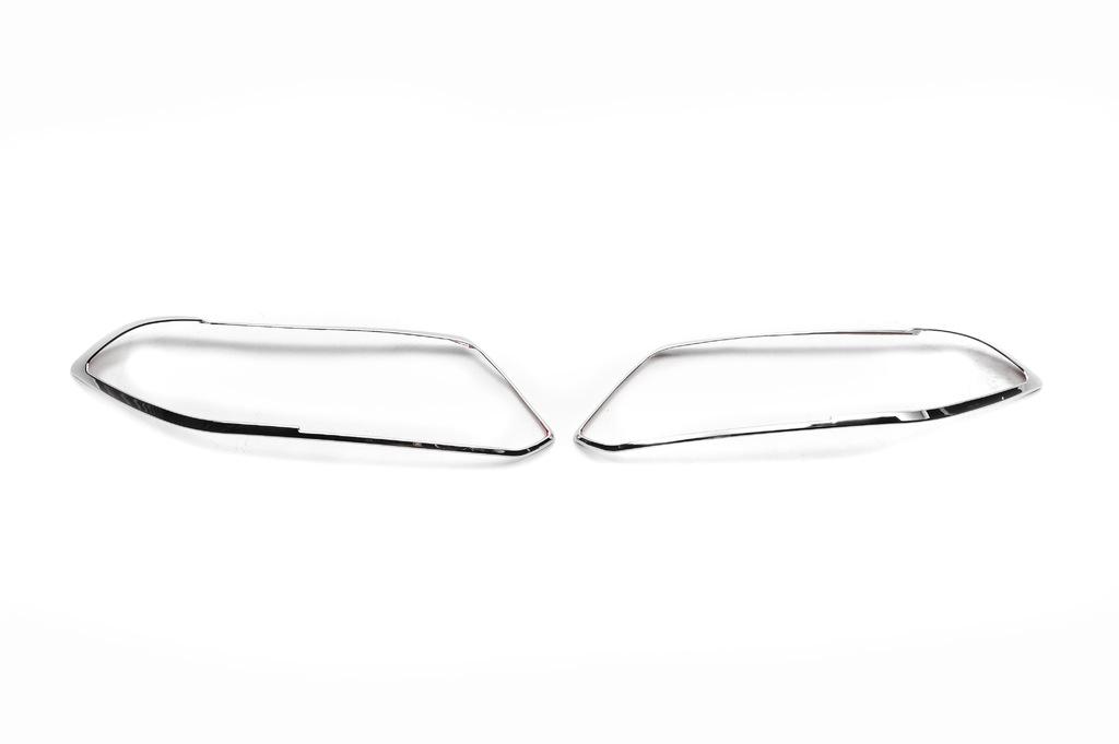 Накладки на фары Libao (2 шт, пласт) для Chery Tiggo 5