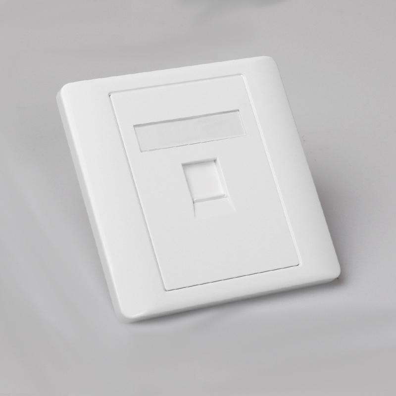 Лицевая панель Ethernet Панель розеток компьютерной сети Настенная панель розеток