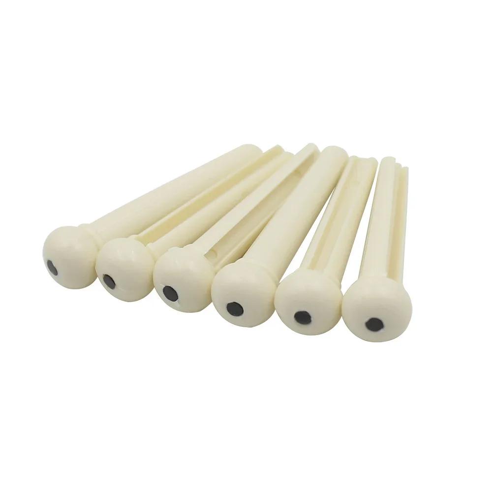 IRIN Acoustic Guitar Bridge Pins Saddle Nut Acoustic Cattle Tailpiece Plastic Tuning Peg Portable Guitar Parts & Accessories