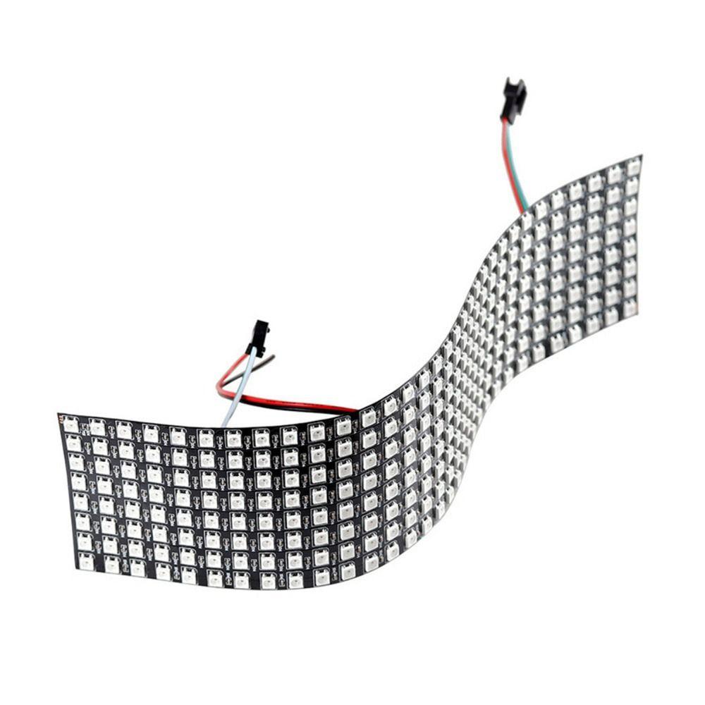 WS2812 с микросхемой 8x8 16x16 8x32 Световая панель Пиксели Светодиодная панель Матричная панель Световой модуль Пиксельный экран
