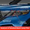 Для BYD Sealion 7 EV 2024 2025 2 шт. Защитная пленка для фар автомобиля Прозрачная Закопченная Черная Наклейка из ТПУ