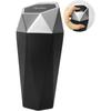 Car Rubbish Bin with Lid, Portable Vehicle Trash Bin, Car Cup Holder, Car Drink Holder Trash Bin, Suitable for Cars, Bedrooms, Offices
