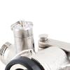 7 piece S Type Draft Beer Dispenser Silver Keg Coupler S Type Durable Check Valve  Brewing System