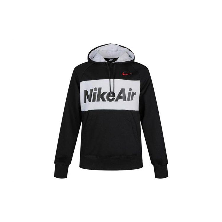 Nike Толстовки Мужские Черные С Капюшоном Умеренная Обычная CJ4825-010