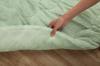 IKEHIKO Kotatsu Futon, Round, Lapierce, Pistachio Green, Approx. 185cm, Solid Color, Soft, Plush, Feminine Design #6842859