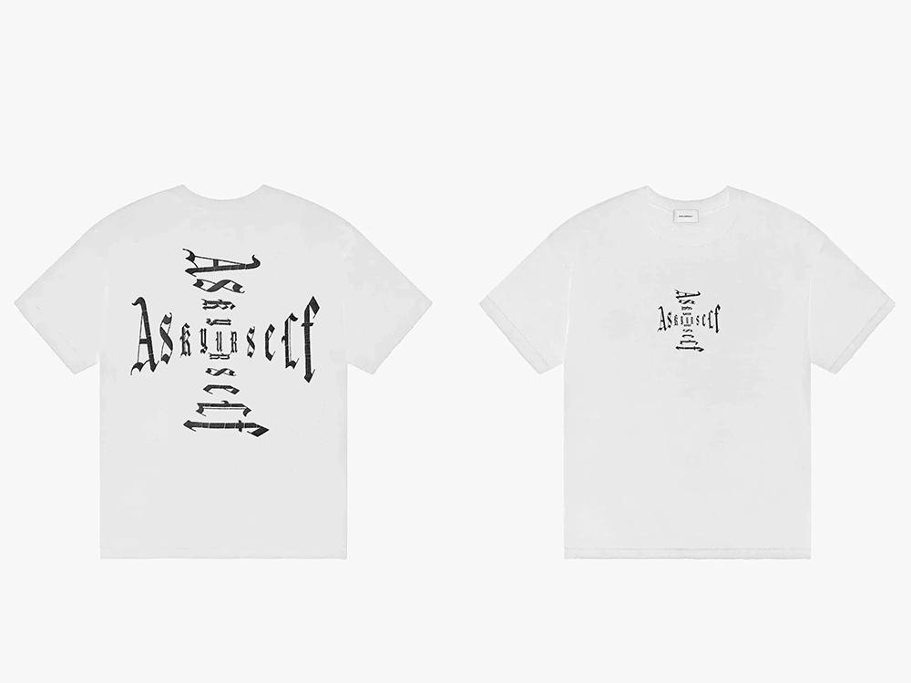 Unisex Casual Cotton Short Sleeve T Shirt White Cross Graphic Print Sports Tee Crew Neck Summer Loose Fit Streetwear Top