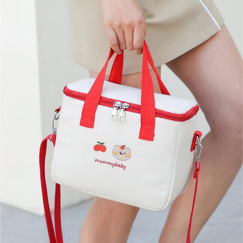 Large Capacity Portable Lunch Bag Outdoor Portable Storage Thickened Insulation Bag