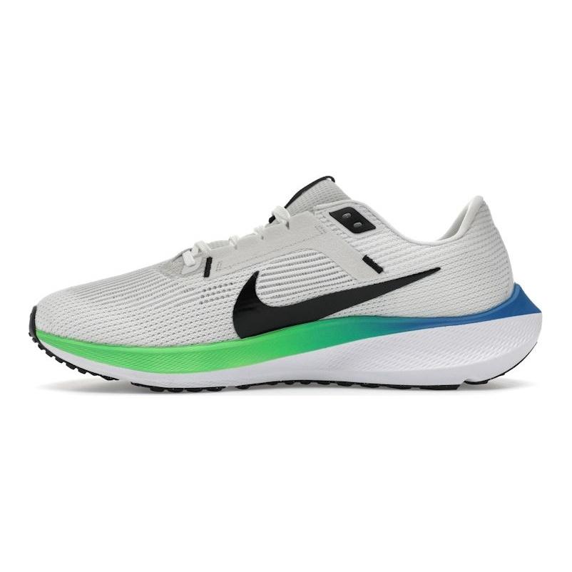 Nike Air Zoom Pegasus 40 Platinum Tint Green Strike Мужские кроссовки Белый Черный DV3853-006