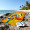 Ultra-Soft Beach Towel with Pocoyo Theme,Ideal for Pool - Camping, Diving - Perfect Travel Essential, Vibrant Beach Towel.