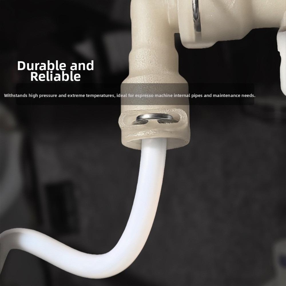 3 Pack PTFE Material Frother Hose 4mm OD PTFE Food Grade Hose For Coffee Machine
