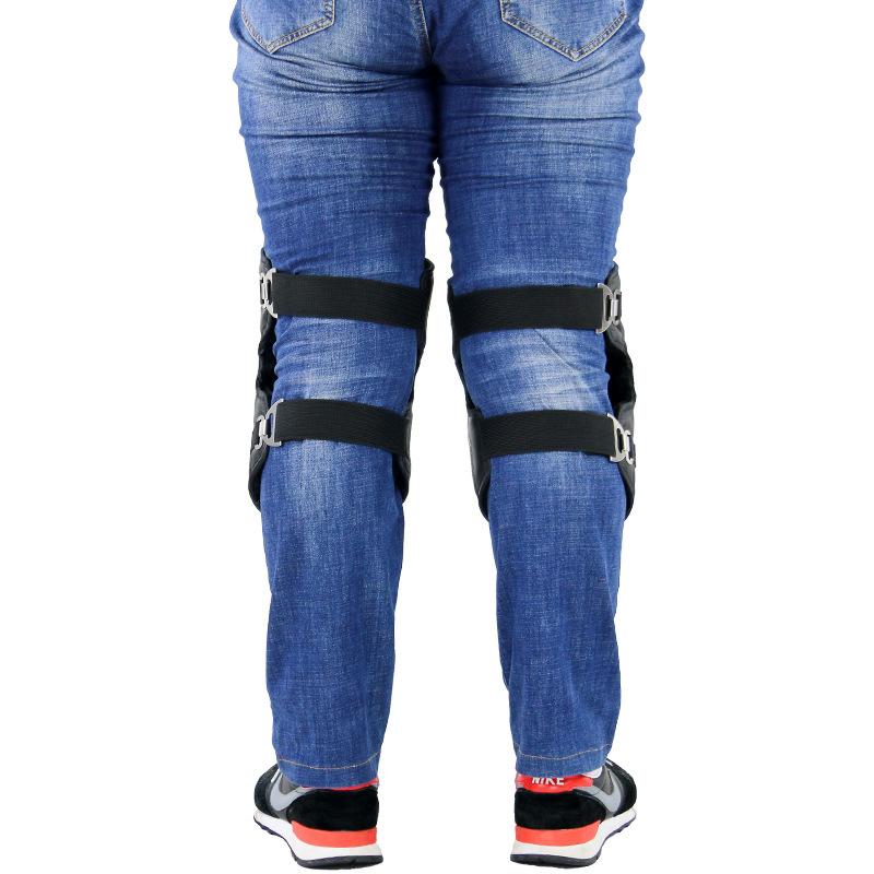 LMoDri кожаные шерстяные мотоциклетные теплые наколенники из воловьей кожи зимние ветрозащитные мотоциклетные велосипедные наколенники унисекс наколенники