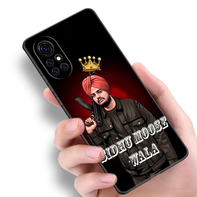 Черный чехол для телефона Sidhu Moose Wala для Honor 70 90 Lite X40 GT X50 i X5 Plus X6A X6S X7A X8A X8B X6 X7 X8 X9 4G X9A X9B 5G