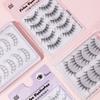 DIY Fake Eyelashes Curled Full Strip Fake Lashes Soft Black False Eyelashes  Makeup