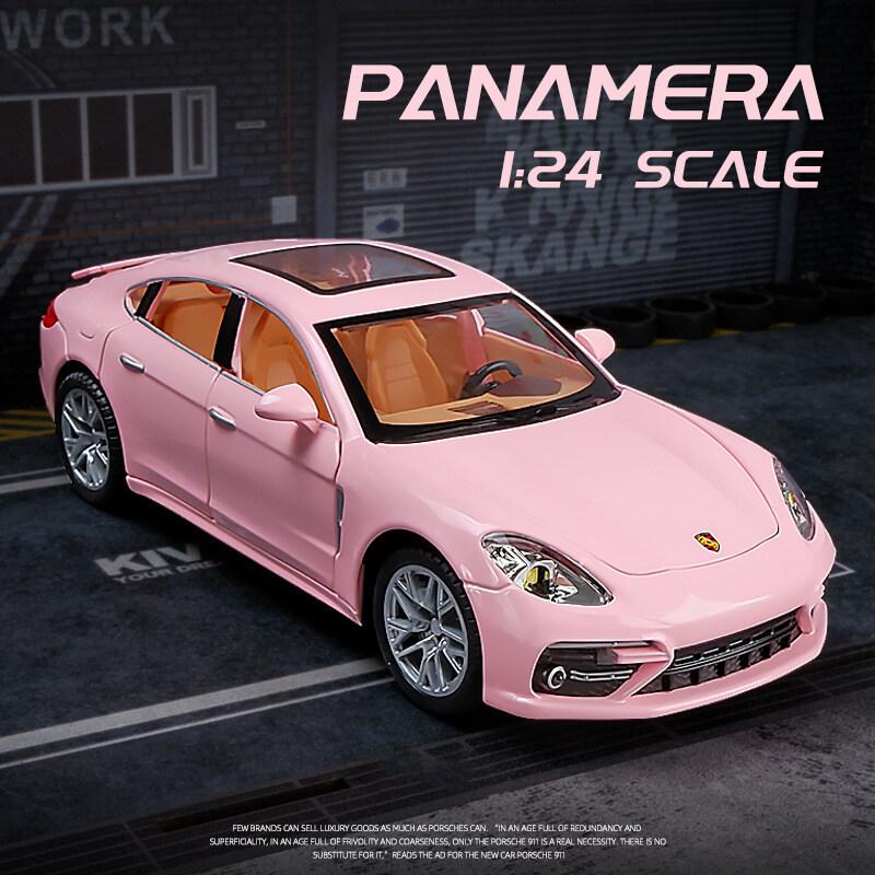 Масштаб 1/24 Panamera, модель автомобиля из сплава, световой и звуковой эффект, литой автомобиль, игрушки для мальчиков, детские игрушки, подарок на день рождения, детские игрушки, автомобиль, коллекция игрушек для мальчиков