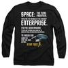 STAR TREK Unisex Adult Intro T-Shirt