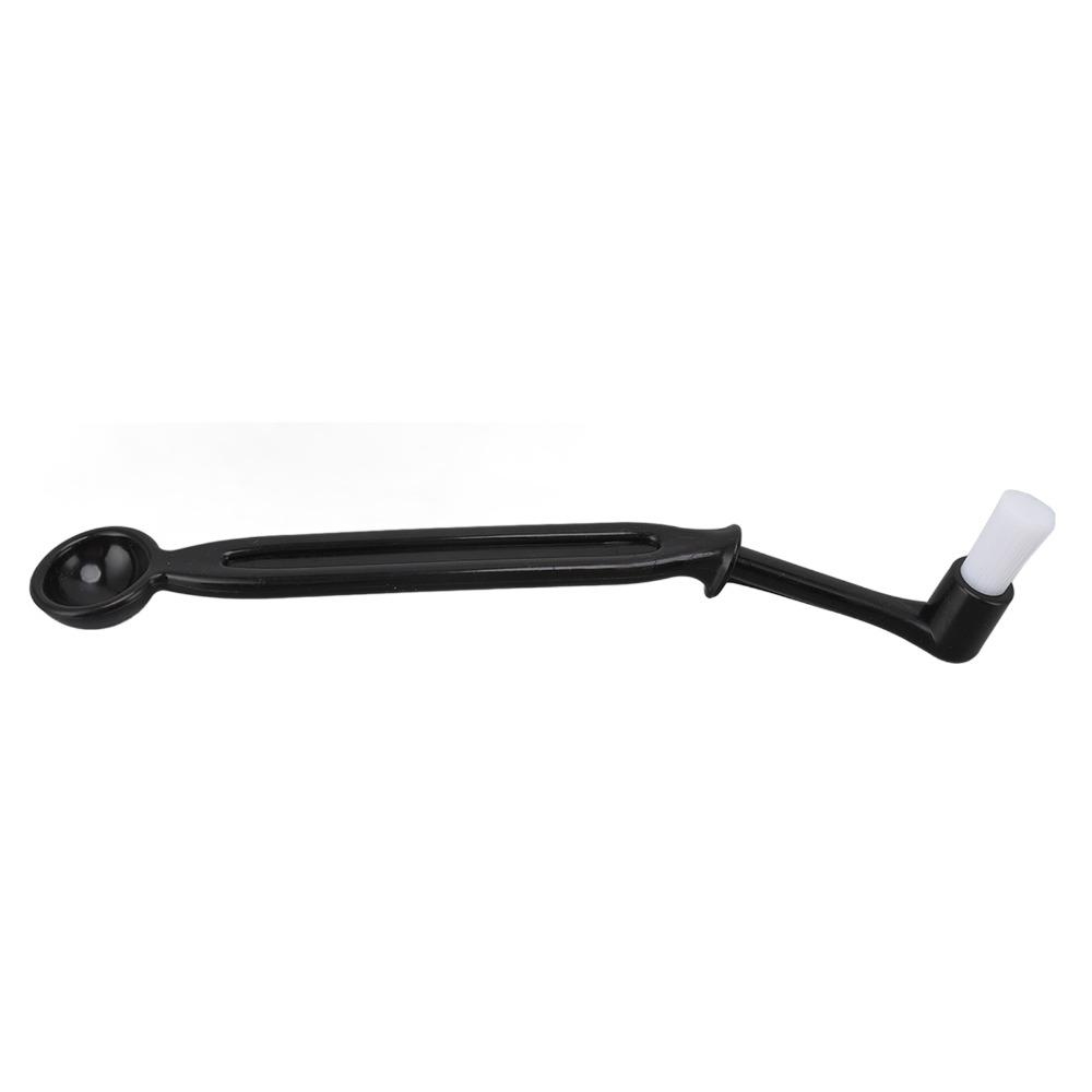 Nylon Bristle Coffee Maker Cleaner Tool Long Handle Grinder Brush Cleaner Home Kitchen