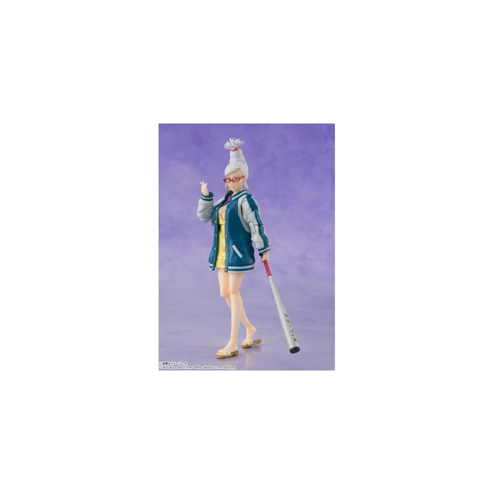 TAMASHII NATIONS S.H.Figuarts Хосико из Dandadan, примерно 145 мм, окрашенная экшн-фигурка из ПВХ и АБС