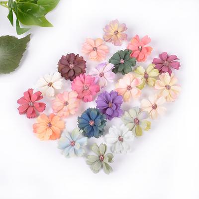 Удобный размер упаковки DIY Цветочное украшение Головки шелковых цветов