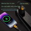 4 In 1 65W Fast Charging Usb Cable Type C Usb Micro For Iphone Samsung Huawei Xiaomi Multi Port Multiple Charging Wire