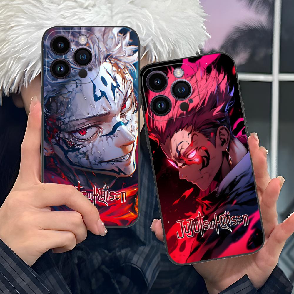 Чехол для мобильного телефона Jujutsu Kaisen Сукуна для iPhone 17 16 15 14 13 12 11 X XR XS 8 7 Air Pro Max Plus Mini Цветной чехол Красивый