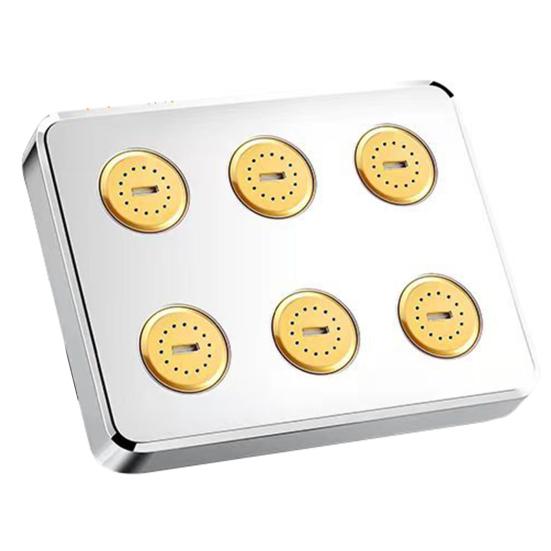 Душевая головка с высоким давлением, небольшая струя, низкое давление, гладкая поверхность, душевая головка