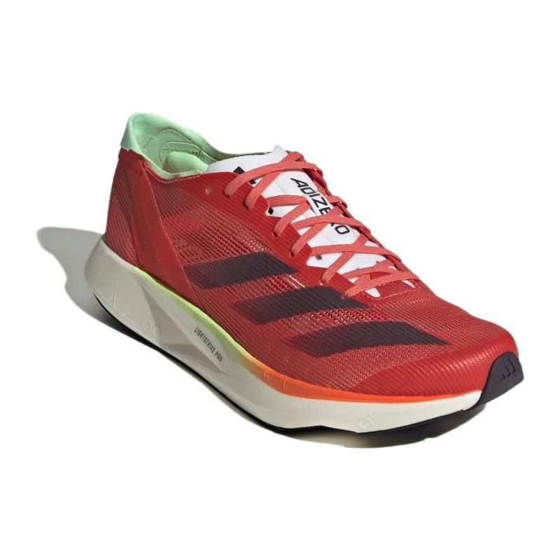 adidas Адизеро Такуми Сен 10 Preloved Scarlet Aurora Met. Ярко-красные мужские кроссовки IG8201