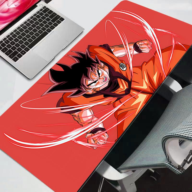 Big Mouse Pad Dragon Ball DBZ Anime Gaming Accessories New Keyboard Desk Mat Gamer Carpet Mousepad Mouse Pads Mats
