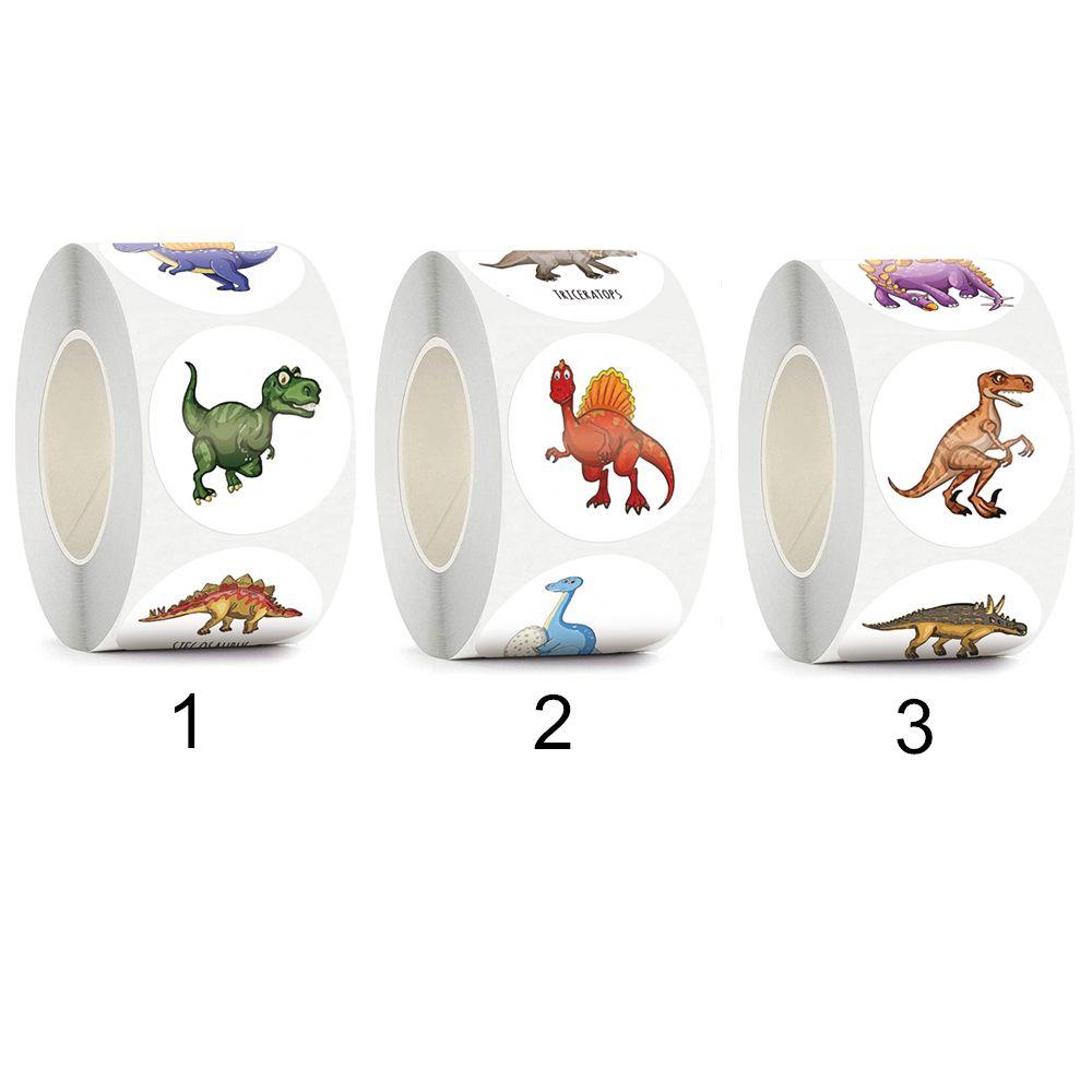 Self Adhesive Kids Teacher Reward Stickers Children's Cartoon Stickers Encourage Sticker Dinosaur