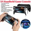 Ретро портативная игровая консоль X9 с 20000+ играми, 1500 мАч, 5,5-дюймовый IPS-экран, мини-портативный видеоплеер, 1 ГБ-128 ГБ, Type-C