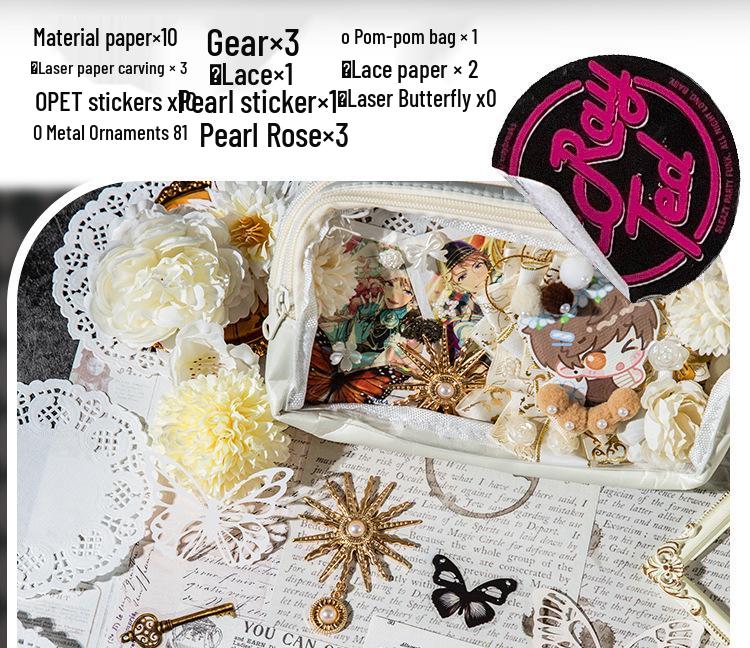 Ретро-сумка Yuxian, набор для DIY с аксессуарами для ручного декорирования