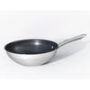 MEYER Maxim SS Deep Frying Pan with Glass Lid, 26cm, and Steaming Rack