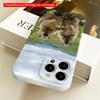 Alpine Marmots in Mountain Meadow All inclusive film hard phone case, compatible with iPhone 18 Pro Max 17 16 15 14 13 12 11