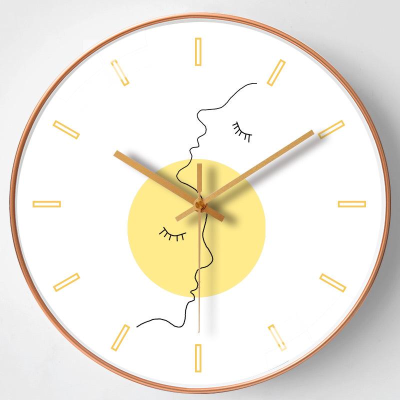 8-дюймовые 20 см скандинавские современные креативные часы часы часы настенные часы для дома гостиной спальни бесшумные кварцевые часы