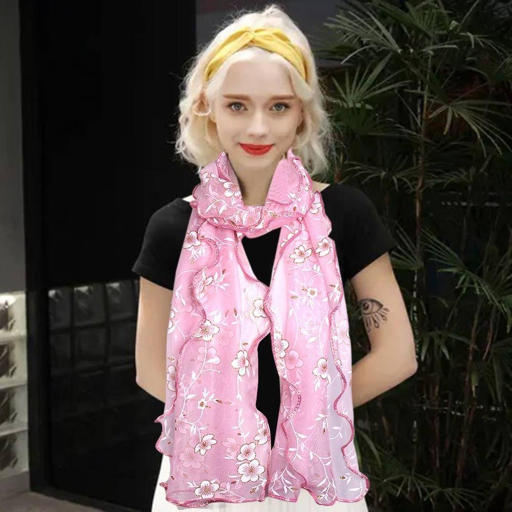Sunscreen Ladies Women's Scarves Shawl Neckerchief Headband Hijab Scarf Summer