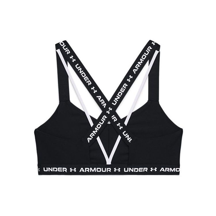 Under Armour Спортивный жилет Crossback Low-Intensity Quick-Dry Printed, женские топы, черный 1361033-001