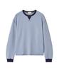 Waffle Long Sleeve Tee Piseuseupocheu (Небесный темно-синий)