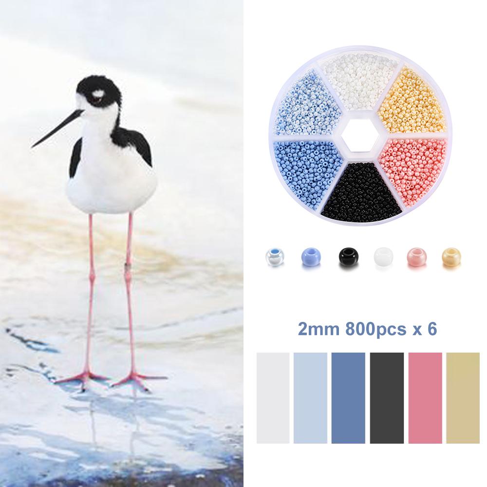 1Set with Box Glass Seed Beads Czech Charm Crystal Spacer Glass Bead For Jewelry Making Kits DIY Handmade Supplies Accessories Set