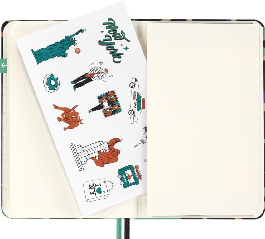 Блокнот Moleskine LUXE x Moleskine New York City, Твердая обложка, Карманный формат, В линейку, CNLCNY